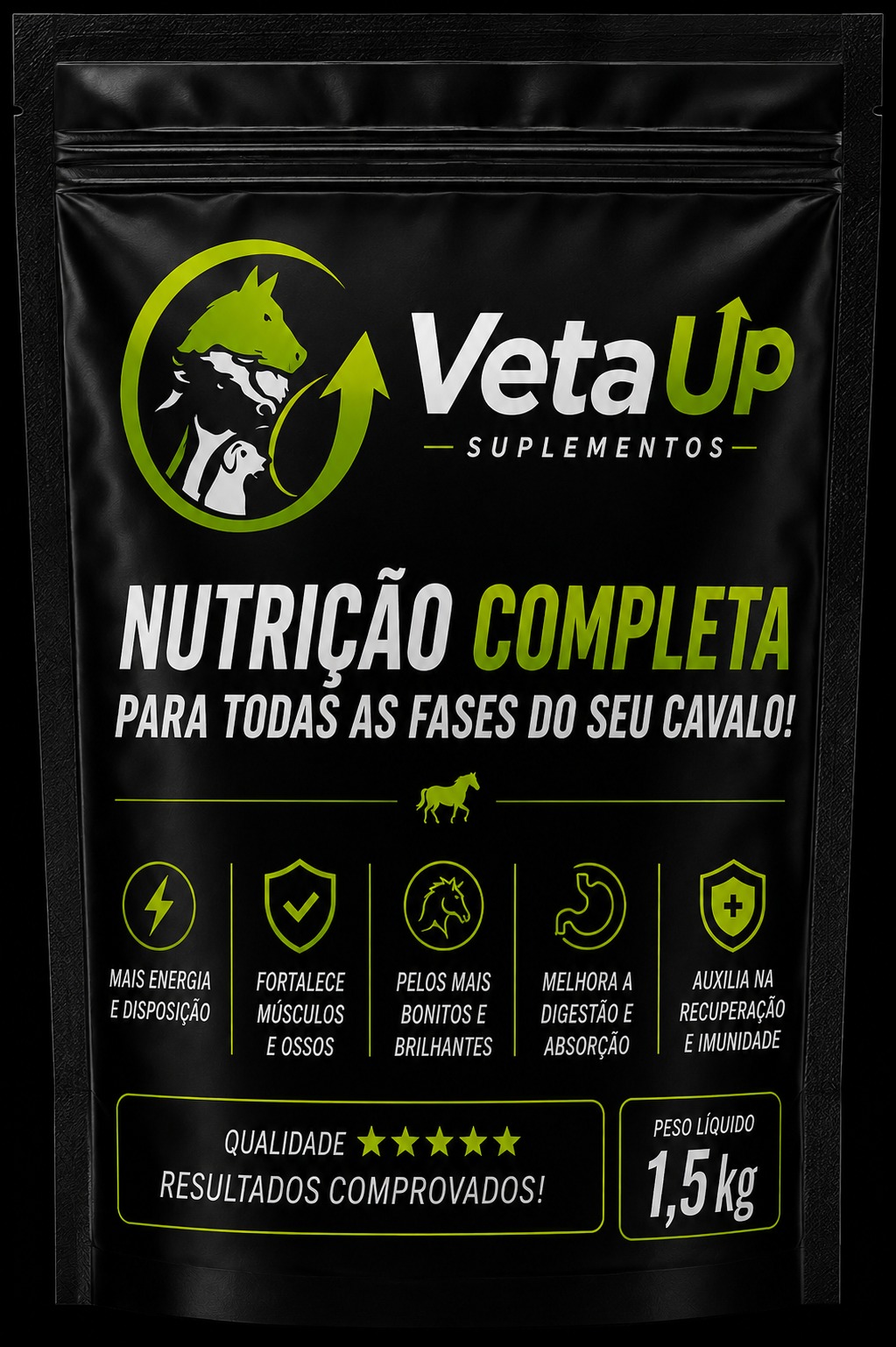 Embalagem Veta Up de 1,5 kg